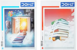 DOMS Notebook Single Line 400 Pages