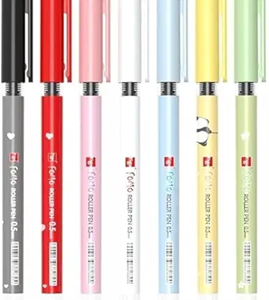 Figo Panda Liquid Roller Pen Set of 10