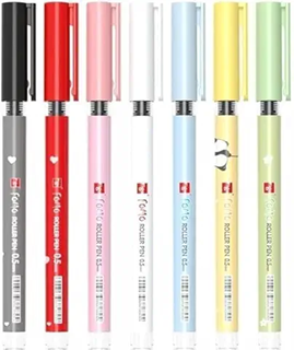 Figo Panda Liquid Roller Pen Set of 10