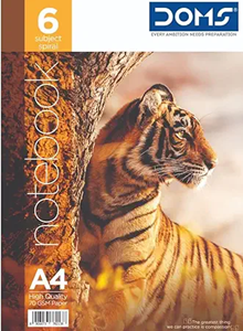 DOMS Notebook Single Line 300 Pages