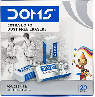 DOMS Eraser set of 20